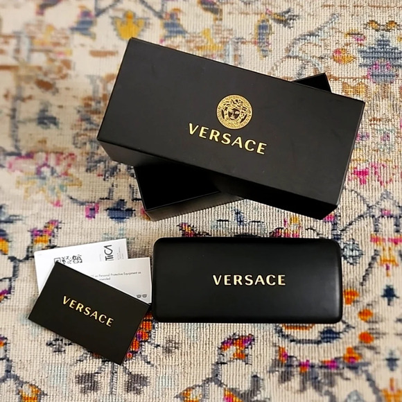 Versace Sunglass Box, Shell Case. - Picture 1 of 11